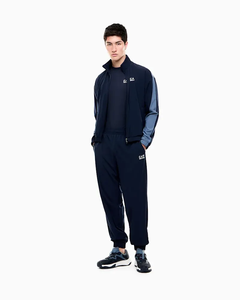 Футболка EA7 regular fit зі джерсі — фото 2