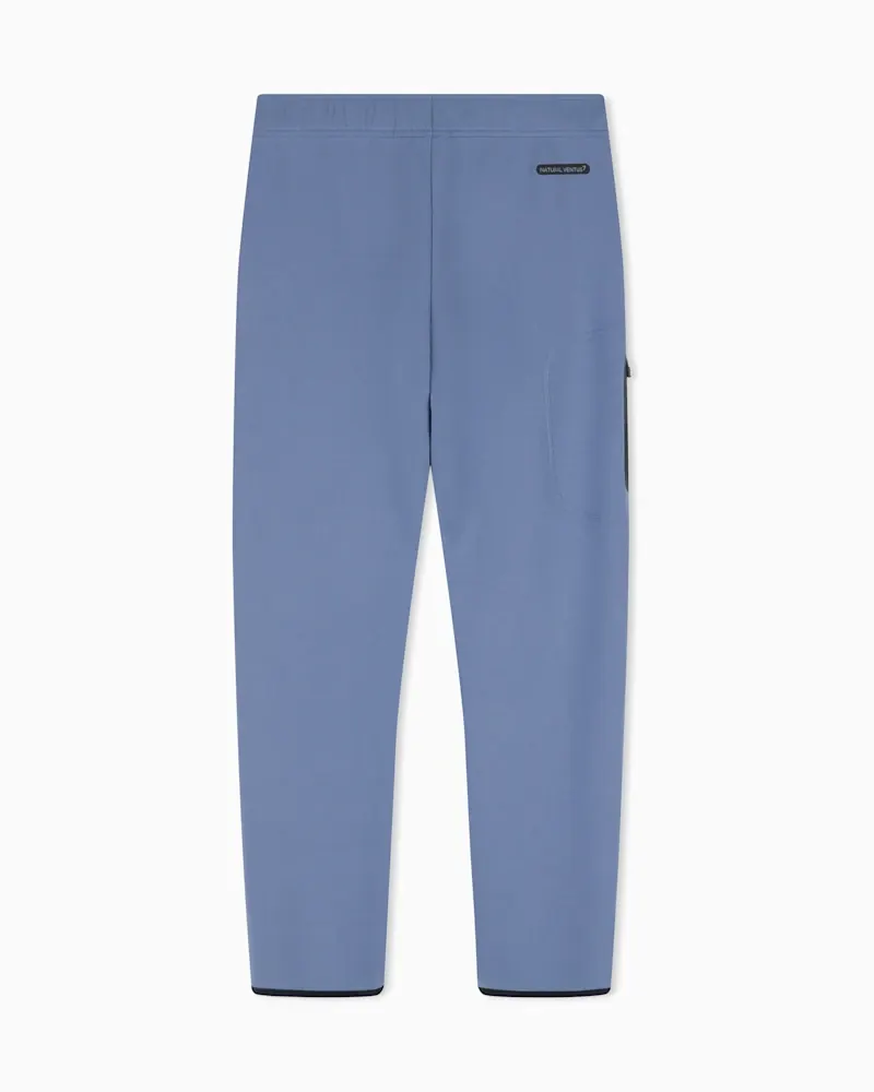 Штани EA7 slim fit з бавовни — фото 3