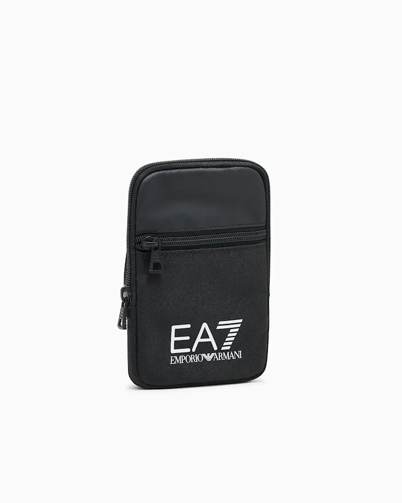 Сумка EA7 Logo Series з логотипом з нейлону — фото 3